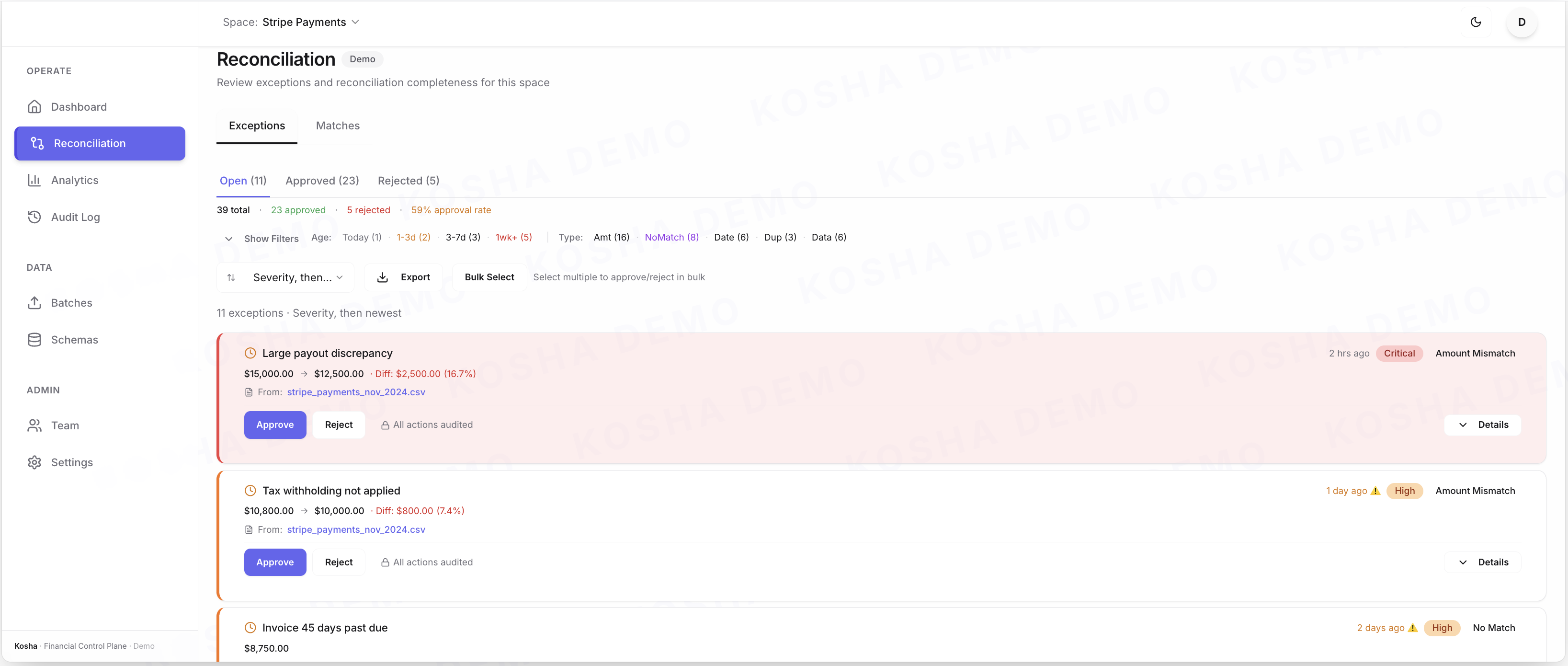 Smart Exceptions screenshot